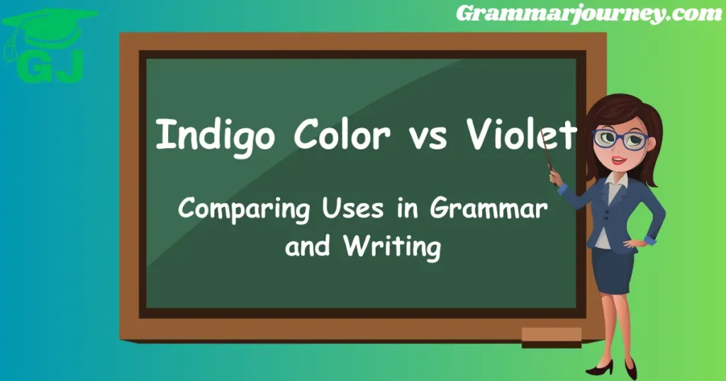 indigo vs violet