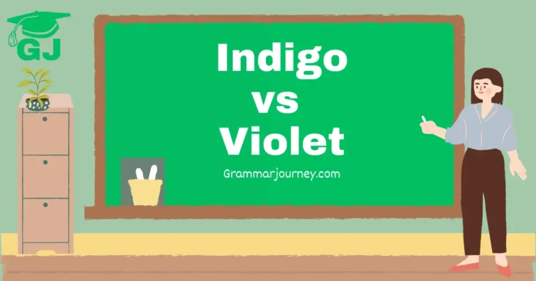 indigo vs violet