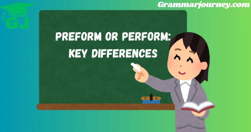 preform vs perform