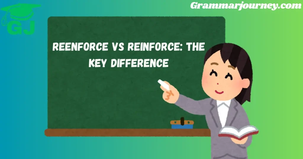 reenforce vs reinforce

