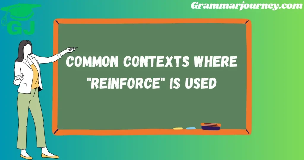 reenforce vs reinforce